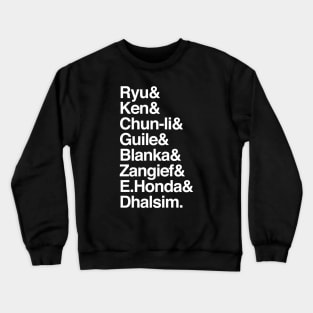 Names & The World Warriors Crewneck Sweatshirt